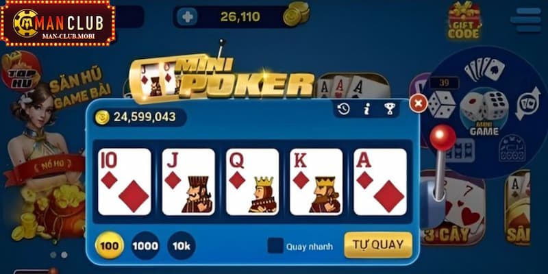 mini poker Tổng hợp thông tin chính giới thiệu game mini poker tại Manclub