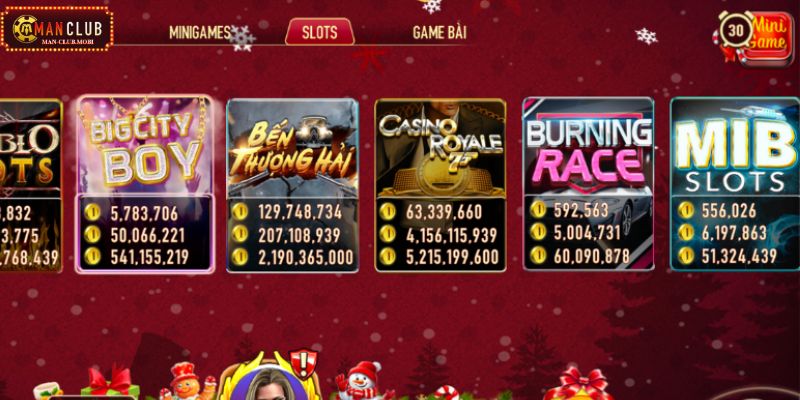 slot game Chuyên mục game slot là sảnh cược ăn khách tại Manclub